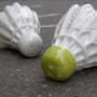 Badminton salt & pepper shaker